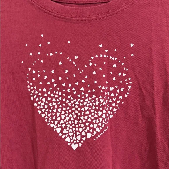 Red Heart Long Sleeve Shirt - Picture 2 of 6